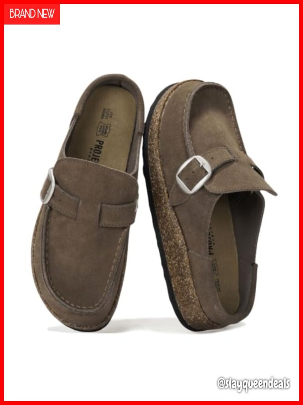 Women's Genuine Leather Mocc Slip-On Non-Slip Sole